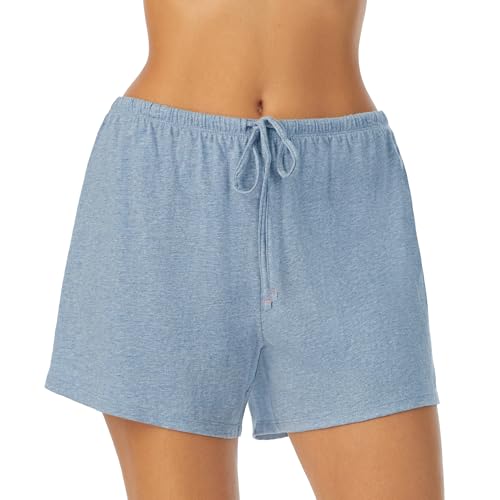 Image of Nautica Womens Sleep Shorts - Mid-Thigh, Lightweight, Breathable Pajama Bottoms - Cotton Knit Jersey Sleepwear and Loungewear