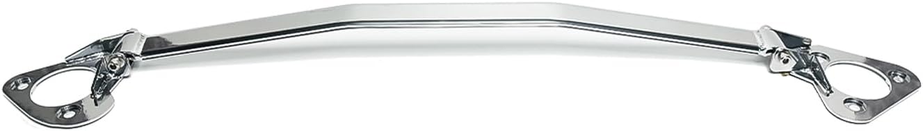 Front Engine Upper Suspension Strut Bar Tower Brace Compatible with Cadillac ATS 2014-2023, CT4 2020-2023 Silver Aluminium Polished Coated