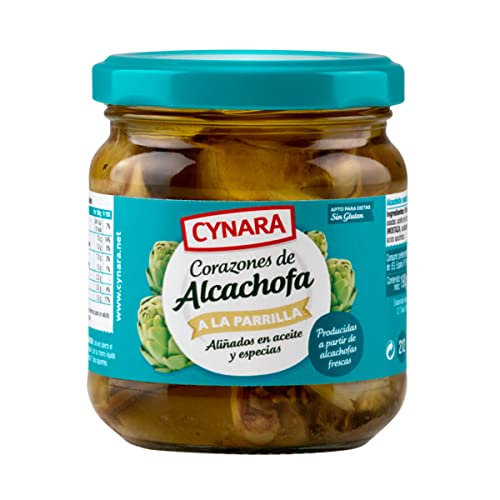 CYNARA corazones de alcachofa a la parrilla frasco 115 gr