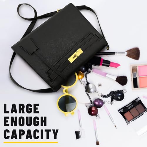 Yatoga Women'S Top Handle Satchel With Detachable Strap Top Handle Bag Designer Leather Crossbody Bag Handbags Purses thumb #3