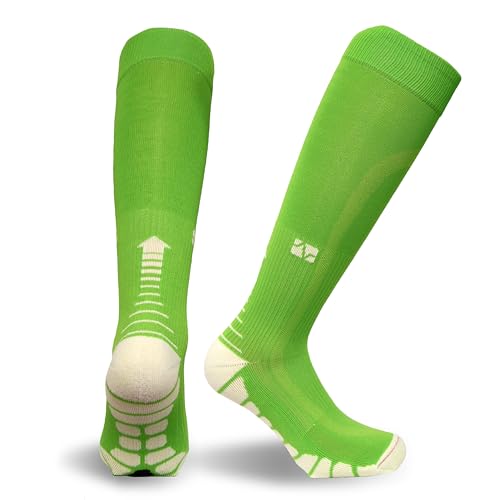Vitalsox Italy-Patented Compression VT1211,Large,Lime Green