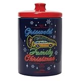 Department 56 National Lampoon's Vacation Griswold Family Christmas Treat Canister Storage Jar, 7.5 Inch, Multicolor