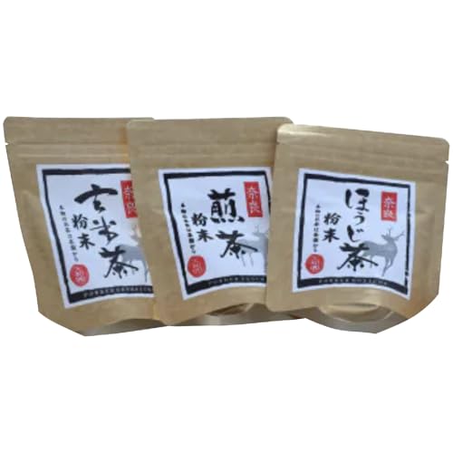 大和園 [奈良県共通返礼品]粉末茶3品詰め合わせセット