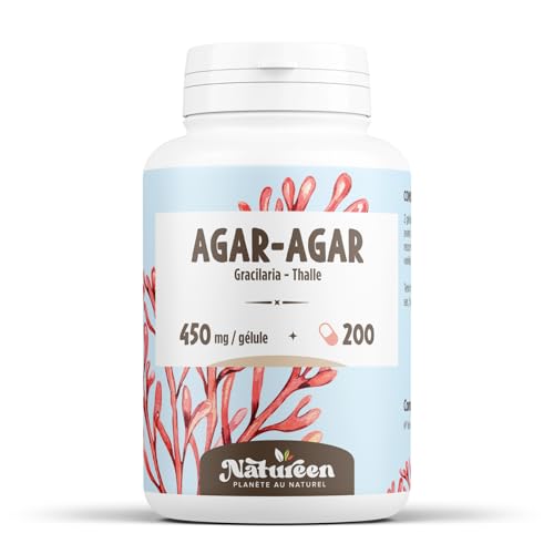 Agar Agar - 450 mg- 200 gélules
