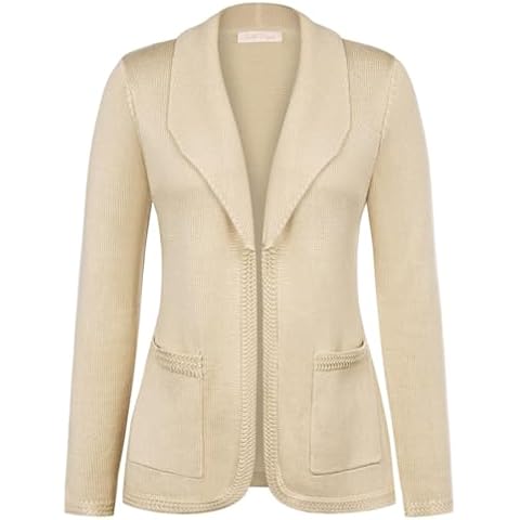 Belle Poque Vintage Knitted Cardigan with Pockets Cover
