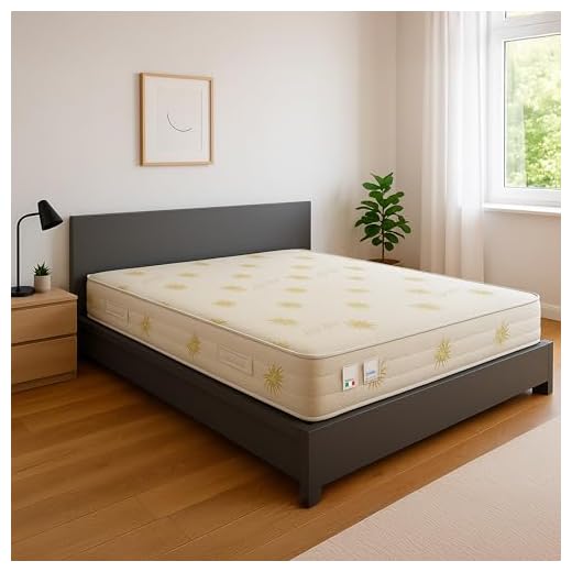 Baldiflex Emporio Materasso Memory Matrimoniale Duck, con Rivestimento in Aloe Vera, Misura 160x190x25 cm