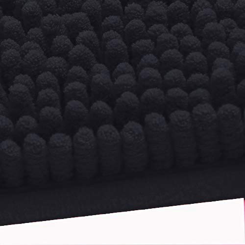 Madeals Badteppich Set 4-teilig mit WC-Deckelbezug und Teppich-Set Combo, Soft Shaggy Badvorleger Set 3-teilig und U… – Bild 7