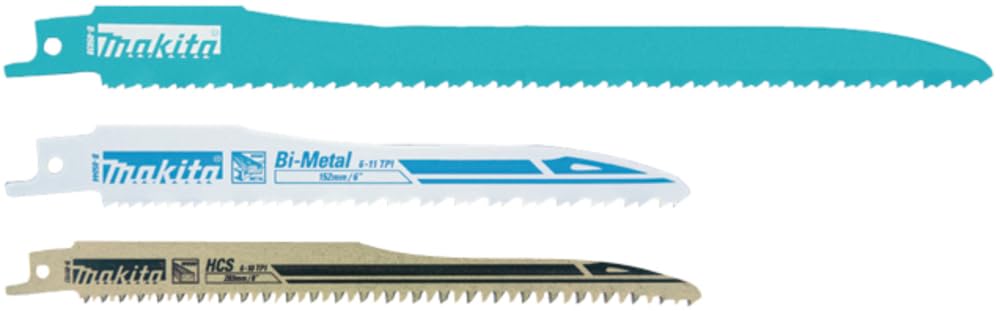 Makita Multi-Colour B-13677 Reciprocating Saw Blades - Super Express