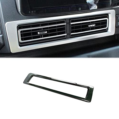 HyoLebi ダイハツ 新型 アトレー ハイゼットカーゴ S700V S710V 2021.12~専用 センターコンソール エアコン装飾パーツ送風口 カバー吹き出し口ドレスアップアクセサリー 艶ありシルバー
