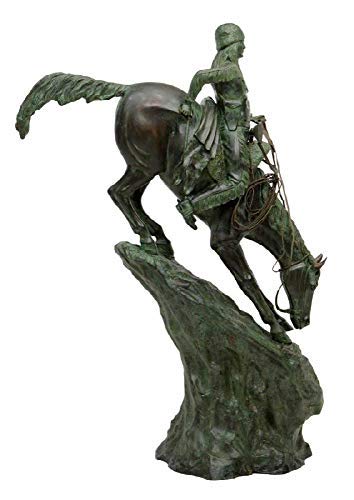 Artistic Solutions Mountain Man By Frederic Remington Monumental Size 6Ft Feet Tall American Handmade Solid Bronze Sculpture Statue #TOP1