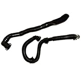 2PCS Secondary Air Pump Connector Hose Connectors Fit For VW Passat B5 2001-2005 Skoda Superb 1.8T 2002-2008 3B0131149F 058133817H