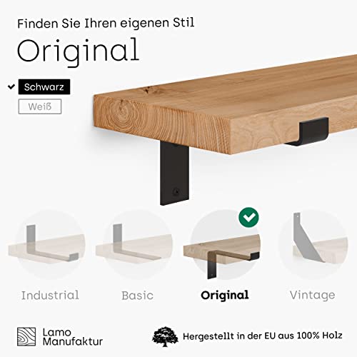 LAMO Manufaktur mensola in legno, mensola pensile