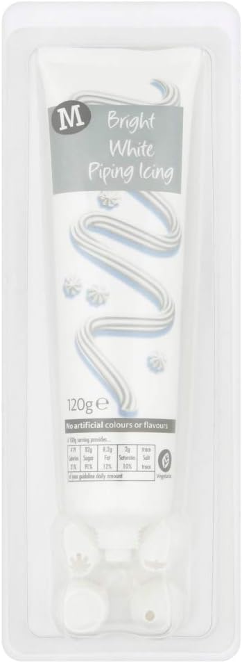Morrisons Bright White Piping Icing, 120 g