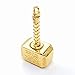 Fidget Chain Hammer Spinners Metal with Star Fidget Finger Spinner Toy, Anxiety Toy Focus Copper Brass Fidget Toys Fingertip Gyro Stress Relief Gifts for Kids Adults(Golden)
