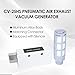 CV25HS Pneumatic Vacuum Generator with Compact Air Operated Venturi Vacuum Pump for Automation