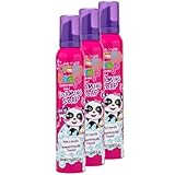 Foaming Soap 225ml - Pink - Pack of 3 - Mild And Gentle Foaming Soap Is Perfect For Kids Bath Time - Dermatologically Tested - Size: 225ml (Approx.)