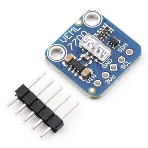 Auratrove Lot de 4 modules de capteur de lumière ambiante VEML7700, interface I2C 16 bits, gamme 0-120 klx pour projets Arduino