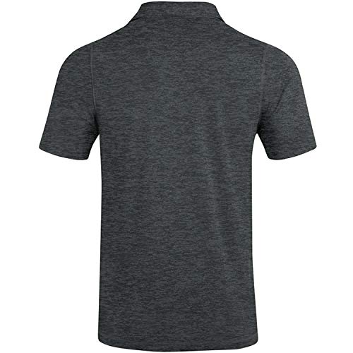 JAKO - Polo Premium Basics, Mixte, Anthracite Chiné, M