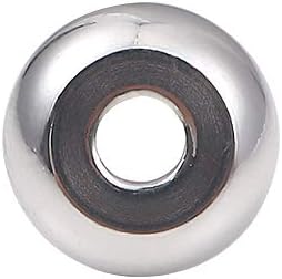 Stainless Steel Spacer Beads 8x4mm Rondelle Loose Charm Caps Beads for DIY Jewelry Making 50pcs with 2.5mm Hole - Image 6