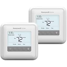 T4 PRO 2-Day Programmable Thermostat, 1/Heat 1/Cool - 2-Pack