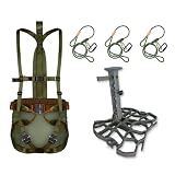 XOP Complete Tree Saddle Hunting System - Includes Aluminum Tree Saddle Platform, Mondo Saddle Harness and Carrying Bag (Edge + Mondo)