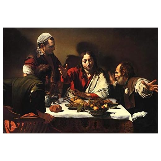 Michelangelo Merisi da Caravaggio Amuris middag gör-det-själv oljemålning av siffror kit vuxna barn digital duk gåva