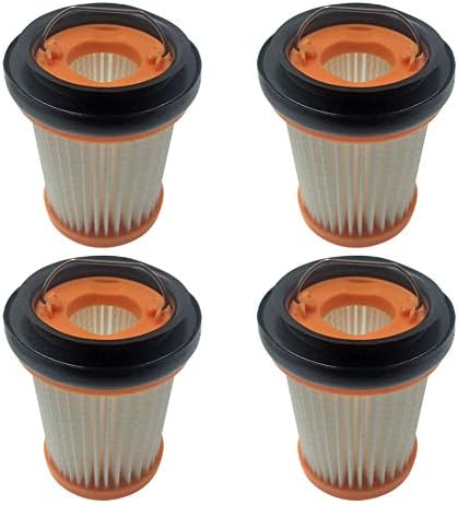 4 Pack Replacement Fabric Filter Compatible with Shark ION W1 Cordless Handheld WV200 WV201 WV205 WV220 Vacuums,Compare to Part # XHFWV200