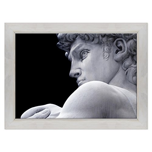 QUADRO SU TELA CANVAS INTELAIATO - CON CORNICE