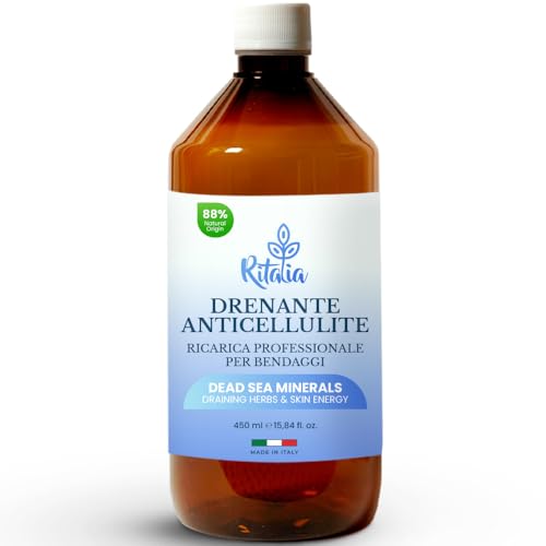 BENDE DRENANTI ANTICELLULITE Ritalia® con sale del Mar Morto e