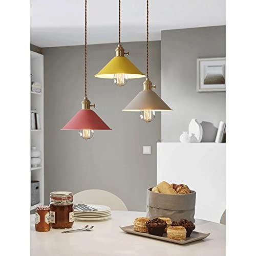 Suspension simple abat-jour E27 pour l'éclairage ciblé du bureau - 5