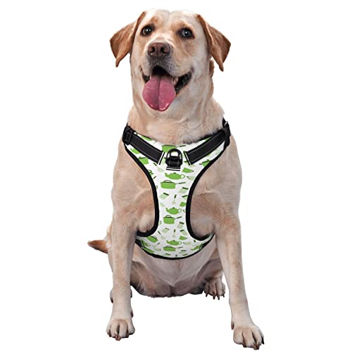 Kitchen Utensiles Cooking Pots Tactical Dog Harness for Small Medium Large Dogs No Pull Adjustable Pet Harness Reflective Easy Control Pet Vest Military Service Dog Harnesses-Medium