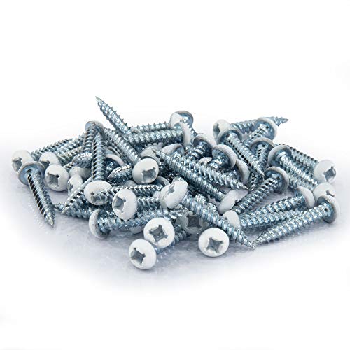 RecPro 8x1 Pan Head Metal RV Screws | Polar White | Multi-Pack | RV Interior Screws | Factory Finished Looked | (100) by RecPro - Image 4