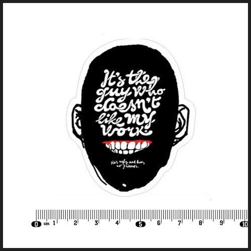 Gadgets Wrap Vinyl It's The Guy Who Doesn't Like My Work Notebook Car Styling On Laptop Stickers[Single]