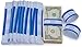 L LIKED Money Band Self Sealing Currency Straps for Bill Wrappers (Blue $100-1000 PCS)