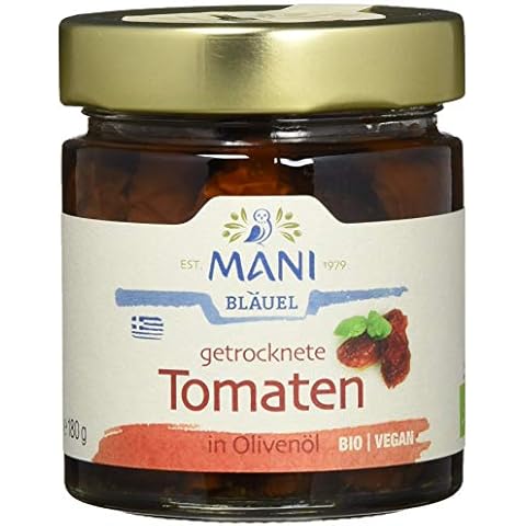 MANI ΜΑΝΙ Getrocknete Tomaten in Olivenöl Cover