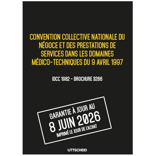 Convention collective IDCC 1982 grille salaire prestation service médico-technique brochure 3286