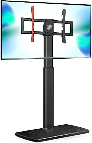 FITUEYES Swivel Floor TV Stand for 32 to 70 Inch TVs Tall Universal TV Stand Mount with Sturdy Wood Base, Space Saving for Corner Bedroom…