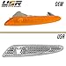 USR DEPO 03-06 W211 E-Class Crystal Clear Front Bumper Side Marker Light Assembly Set (Left + Right) Compatible with 2003-2006 Mercedes Benz W211 E-Class