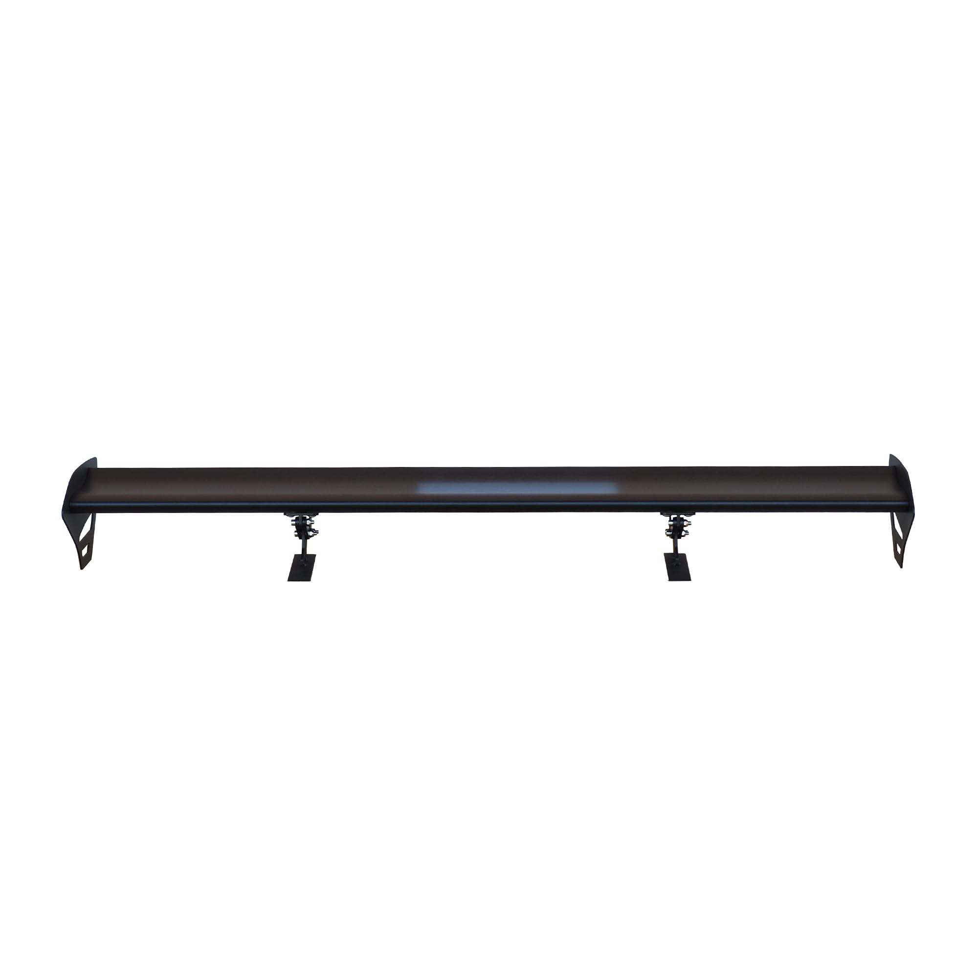 Simoni Racing SPA/1A Alettone da Tetto Mistral Spoiler Posteriore per Auto Universale, Alettone Ala Singola in Alluminio Nero