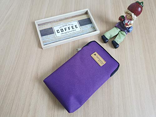 Tainada Universal Phone Sleeve Pouch Carrying Zipper Case With Belt Loop Holster For Iphone 14 / 13 Pro Max, 14 Plus; Samsung S22+, S21 Fe, A53; Google Pixel 7 / 6 Pro & More! (Purple) #TOP2