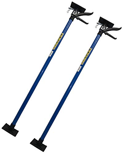 2X Ceiling Prop Adjustable Height Load Capacity 30kg Steel Tube Telescopic Support (BLUE)