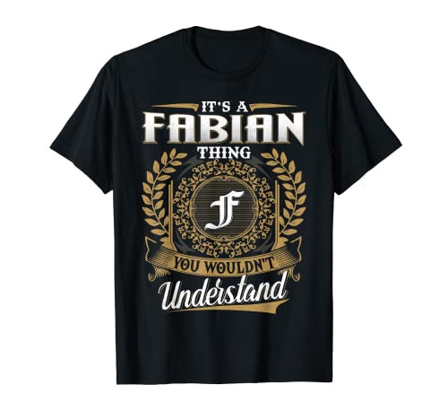 FABIAN Family Tee - Last Name FABIAN Surname Personalized T-Shirt