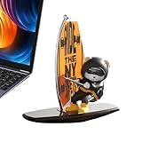 Ornement de voiture interactif : conçu avec un surf réaliste, cette figurine de tableau de bord se déplace de manière fluide avec le mouvement du véhicule, injectant une touche dynamique et des vibrations joyeuses à chaque voyage que vous entreprenez.