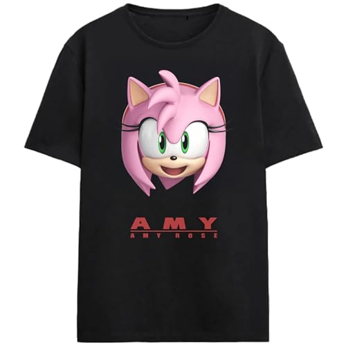 Sonic The Hedgehog Maglietta Amy's Bubblegum Bianca da Donna | Disegno di Amy Rose | Merchandising Autentico di Sonic per i Fan di Sonic