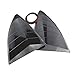 Produktbild Personal brand 2 teile/satz Hinterteilungsfenster-Fenster-Louvers Spoiler-Panel für Scion FRS für Subaru BRZ für Toyota 86 GT86 2013-2018 ABS-Aufkleber (Color : Carbon Fiber Copy)