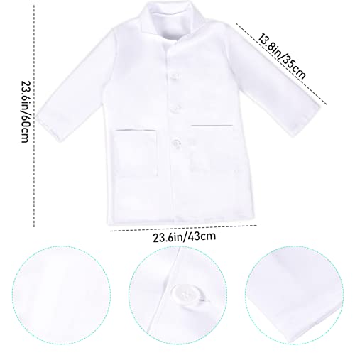 Toylink Kids Doctor Costume Pretend Play Kit With Lab Coat Carrying Bag Accessories Halloween Doctor Dress Up For Boys Girls #TOP4