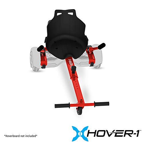 Hover-1 Falcon-1 Buggy Attachment | Turbo Led Lights, Compatible With All 6.5" & 8" Hoverboards, Hand-Operated Rear Wheel Control, Adjustable Frame, Easy Install #TOP5