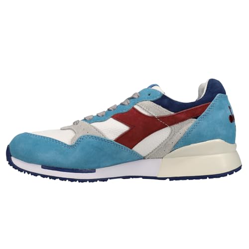 Diadora Mens Intrepid H Dolcevita Italia Lace Up Sneakers Shoes Casual - Blue - Size 7.5 D