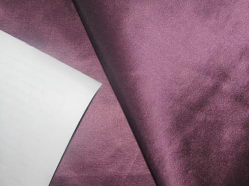 100% Pure Silk Taffeta Fabric Pink x Black Color TAF187[11]3