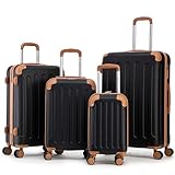 valises 4 roulettes légères Sécurité renforcée: Chaque valise de notre ensemble valise de voyage est équipée d’une fermeture éclair robuste et d’un cadenas à code intégré, garantissant la sécurité de vos affaires. Cette valise de voyage fiable peut également être utilisée comme valise soute avion pour vos longs trajets, offrant une protection optimale pour vos bagages et vous permettant de voyager l’esprit tranquille.